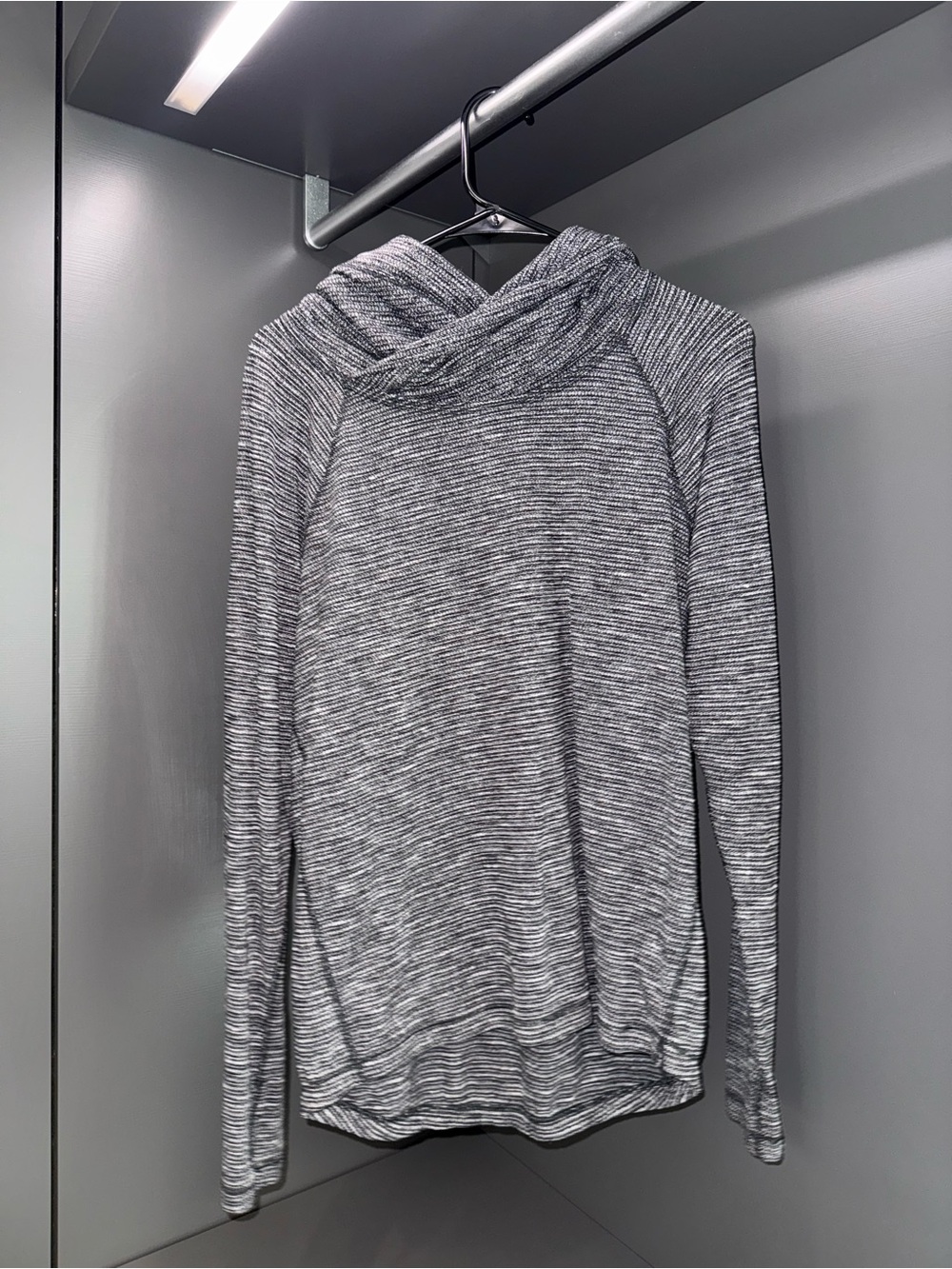 lululemon athletica Gray Cowl Neck Sweater